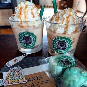 Starbucks drink inspired candles
